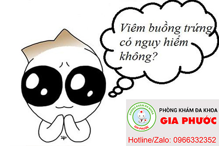 nhung tac hai cua viem buong trung gay ra