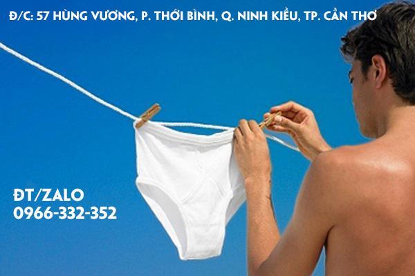 mặc quần lót thoáng mát