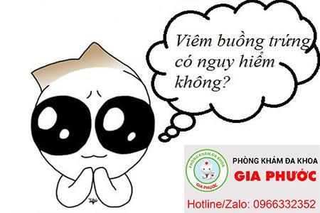 nhung tac hai cua viem buong trung gay ra
