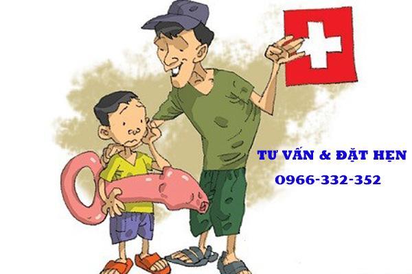 trị viêm bao quy đầu ở đâu