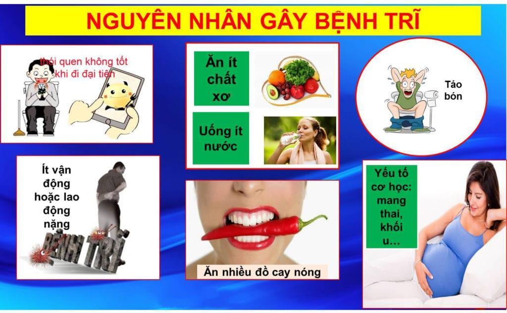 Cac nguyen nhan gay benh tri