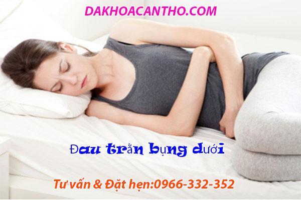 Dau tran bung duoi