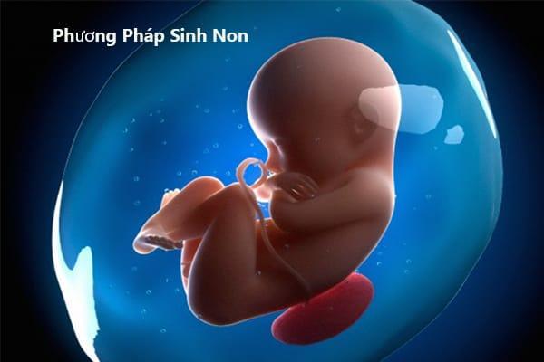 phương pháp phá thai an toàn bằng sinh non