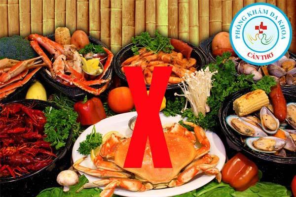 thực phẩm không nên ăn khi bị bệnh lậu