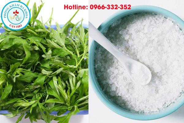 kết hợp phèn chua và ngãi cứu trị hôi nách