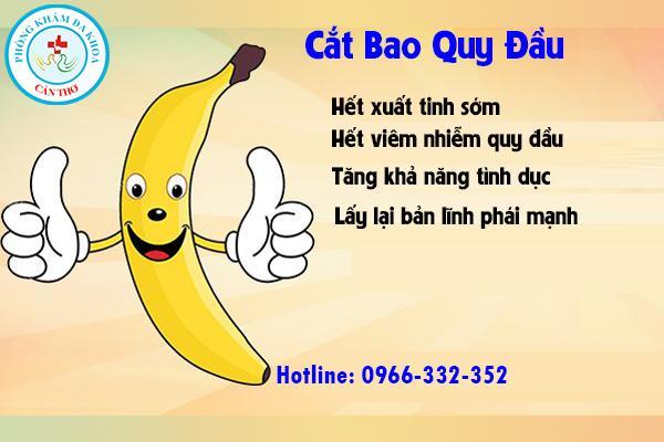 lợi ích khi cắt bao quy đầu