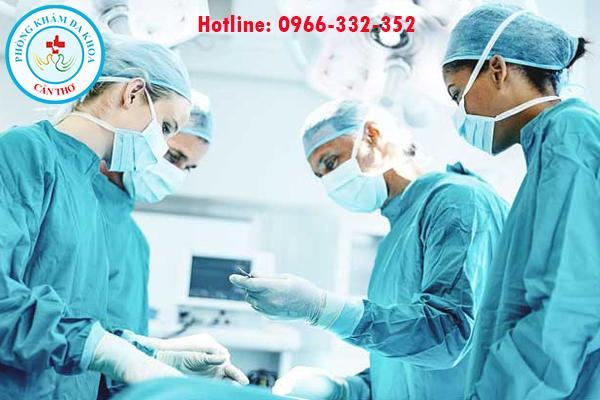 phòng tiểu phẫu luôn đảm bảo vô trùng