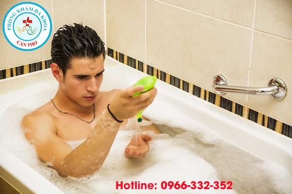 vệ sinh sạch sẽ nhất là bộ phận sinh dục