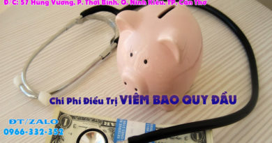 chi phí trị viêm bao quy đầu