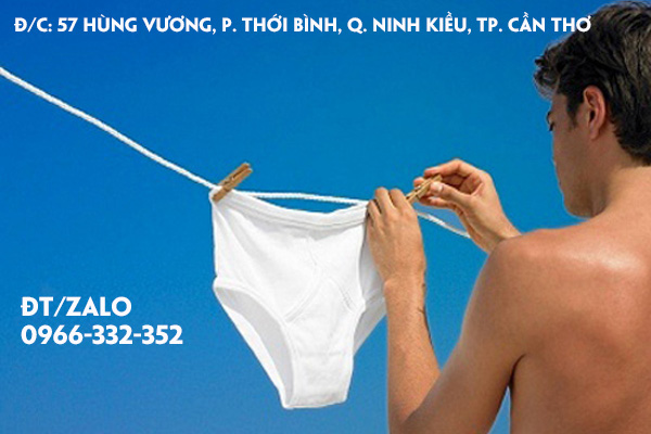 mặc quần lót thoáng mát