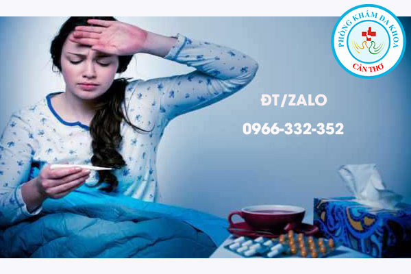 bệnh có thể sốt nhẹ