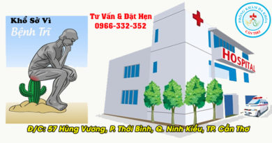 bệnh trĩ nỗi khổ tâm không thể nói