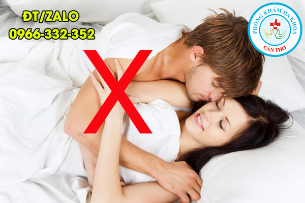 không nên quan hệ tình dục khi mắc bệnh