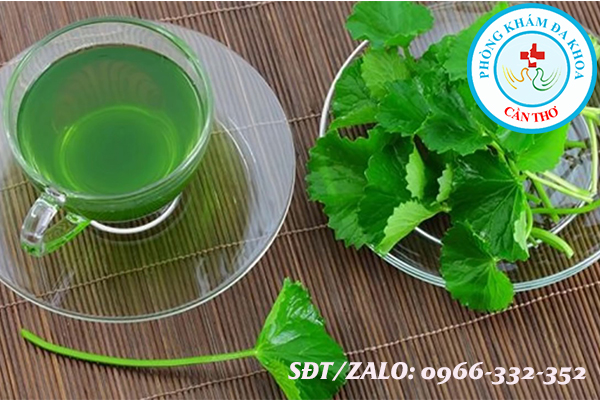 phá thai bằng nước rau má