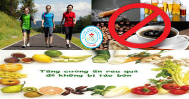 Chế độ sinh hoạt khoa học cho người bệnh trĩ