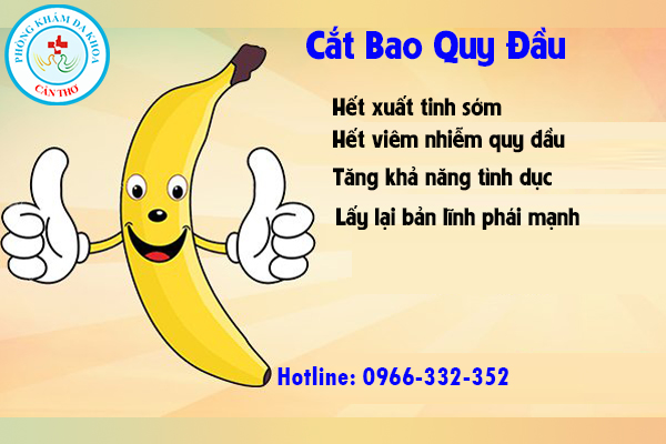 lợi ích khi cắt bao quy đầu